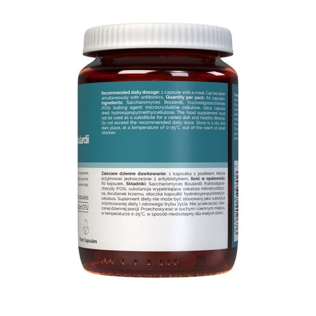 Vitaler's Saccharomyces Boulardii with FOS  - 60 Capsules