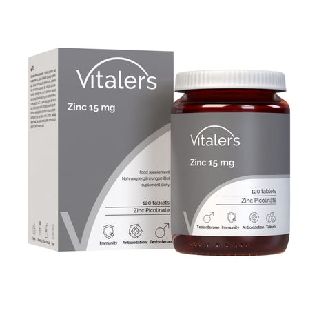 Vitaler's Zinc Picolinate 15 mg - 120 Tablets