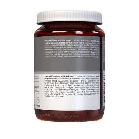 Vitaler's Zinc Picolinate 15 mg - 120 Tablets