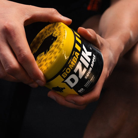WK DZIK Bomba Pre-Workout Powder Sour Apple - 300 g