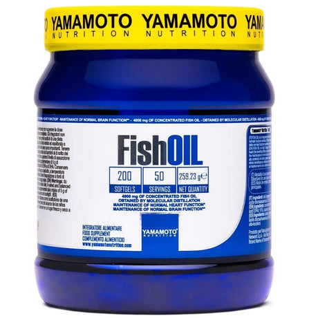 Yamamoto Fish Oil 1000 mg - 200 Capsules