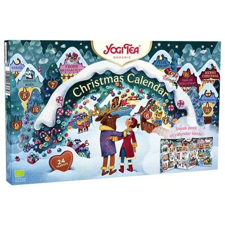 Yogi Tea Advent Calendar 2025 with Teas – 24 Sachets
