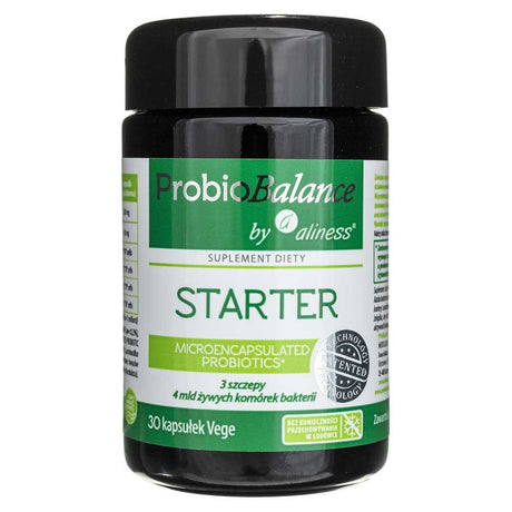 Aliness ProbioBalance Starter Balance Probiotics & Prebiotics - 30 Veg Capsules