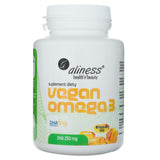 Aliness Vegan Omega 3 DHA 250 mg - 60 Veg Capsules