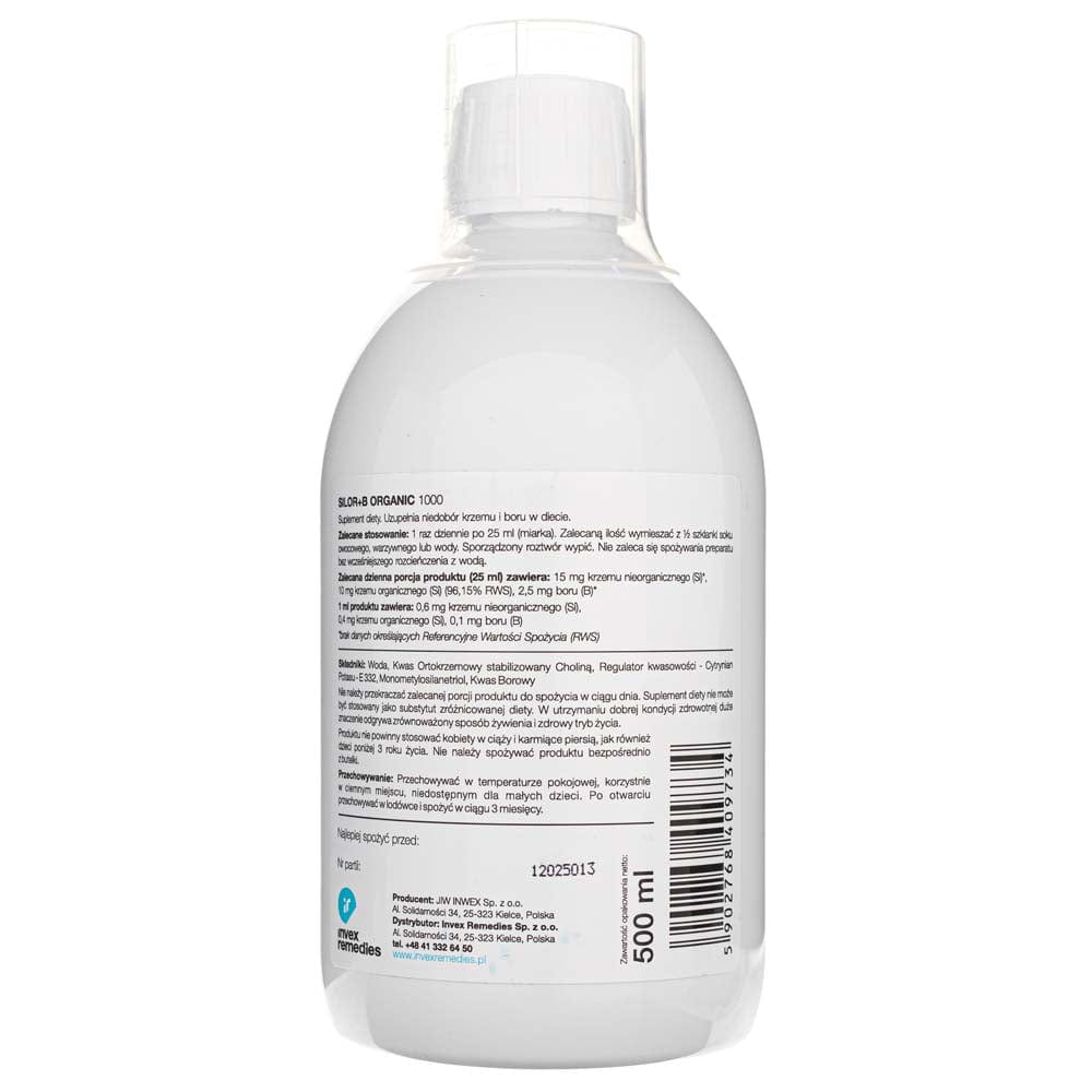 Invex Remedies Silor B Silicon with boron, liquid - 500 ml