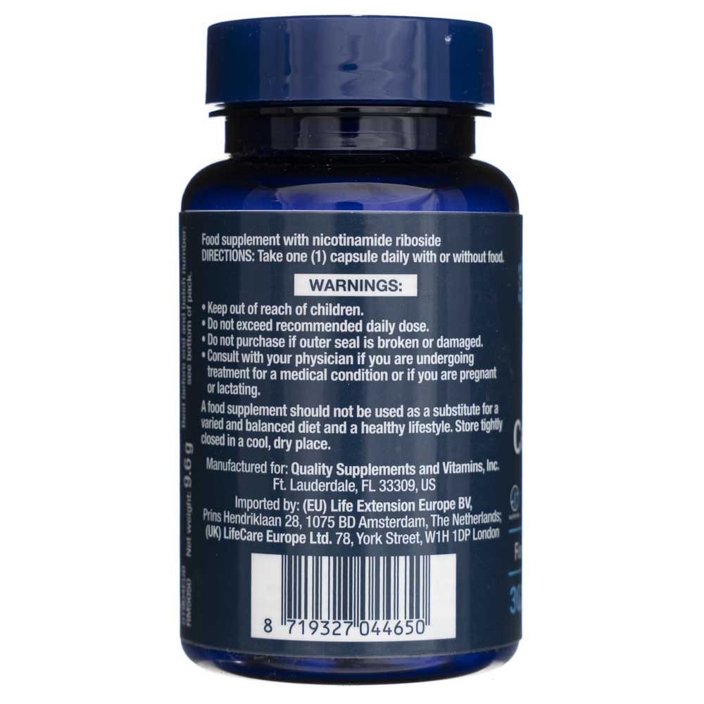 Life Extension NAD+ Cell Formula 100 mg - 30 Veg Capsules