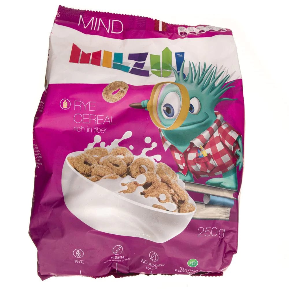 Milzu Rye Wheat Flakes Mind - 250 g