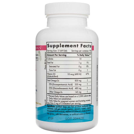 Nordic Naturals Prenatal DHA Unflavored Formula  - 180 Softgel