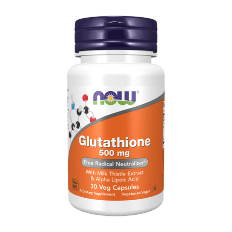 Now Foods Glutathione 500 mg - 30 Veg Capsules