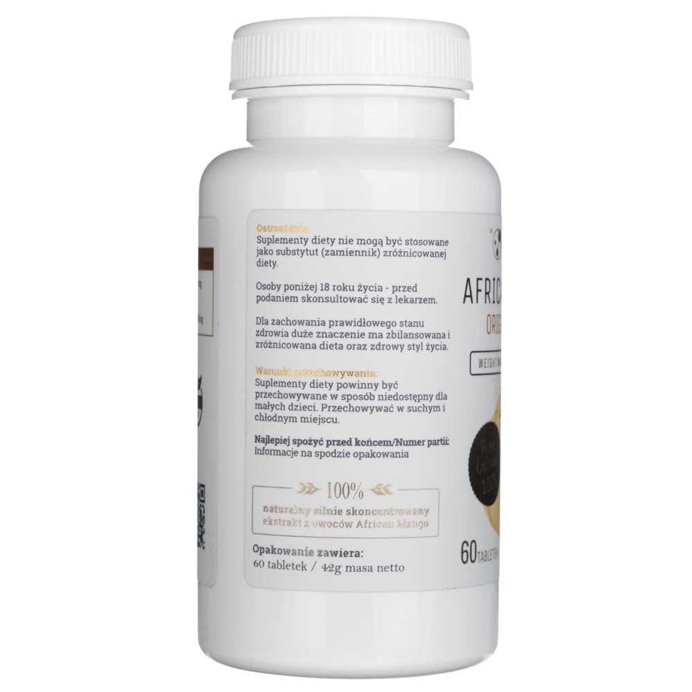 Progress Labs African Mango FORTE 20:1 6000 mg - 60 Tablets