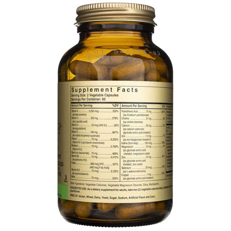 Solgar Formula VM-75 - 120 Veg Capsules