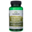 Swanson Full Spectrum Boswellia and Curcumin - 60 Capsules