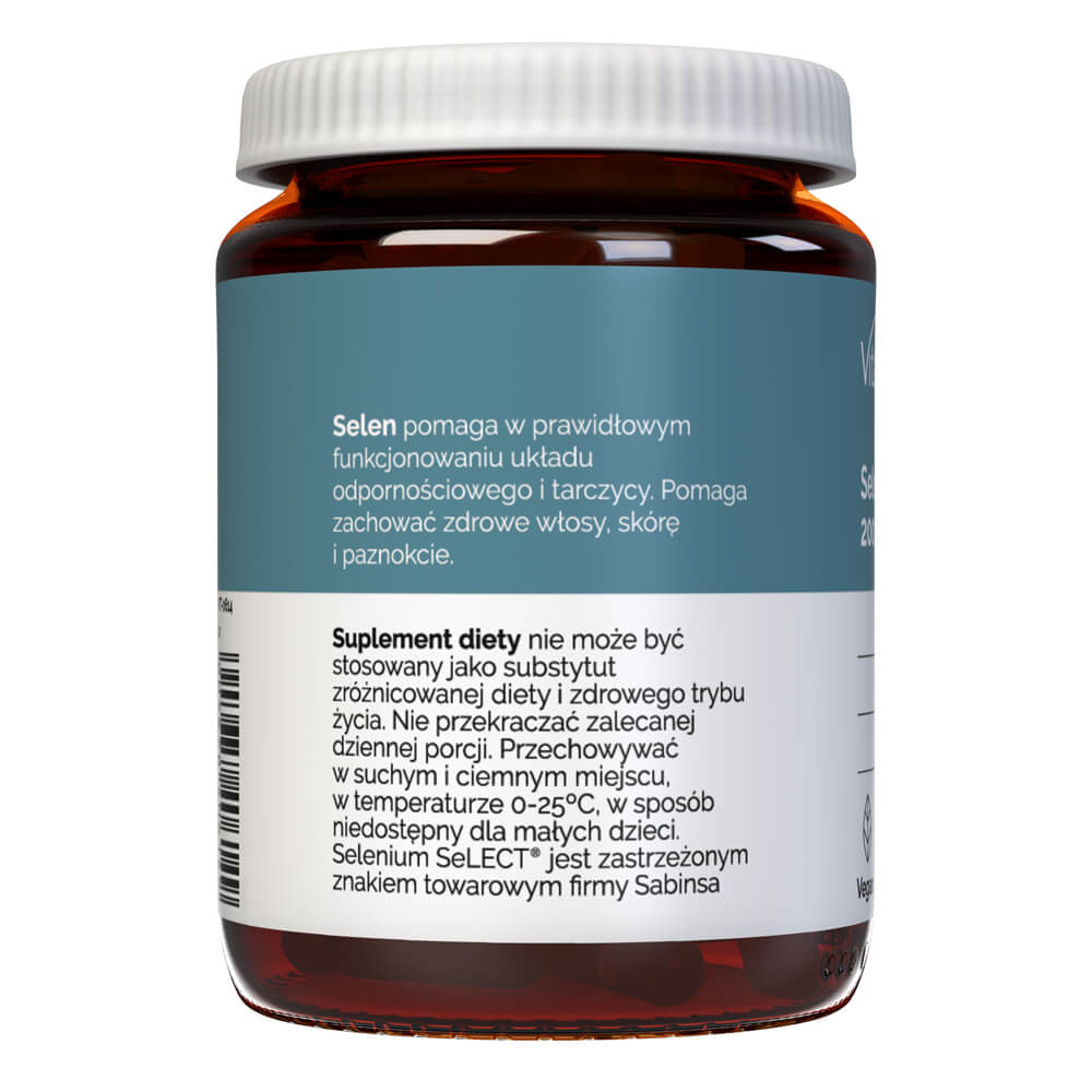 Vitaler's Organic Selenium 200 mcg - 120 Capsulen