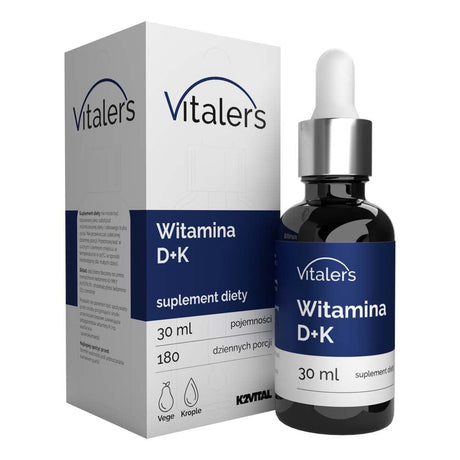 Vitaler's Vitamin D3 2000 IU K2-MK7 75 mcg, drops - 30 ml